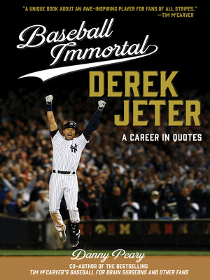 cover image of Baseball Immortal Derek Jeter